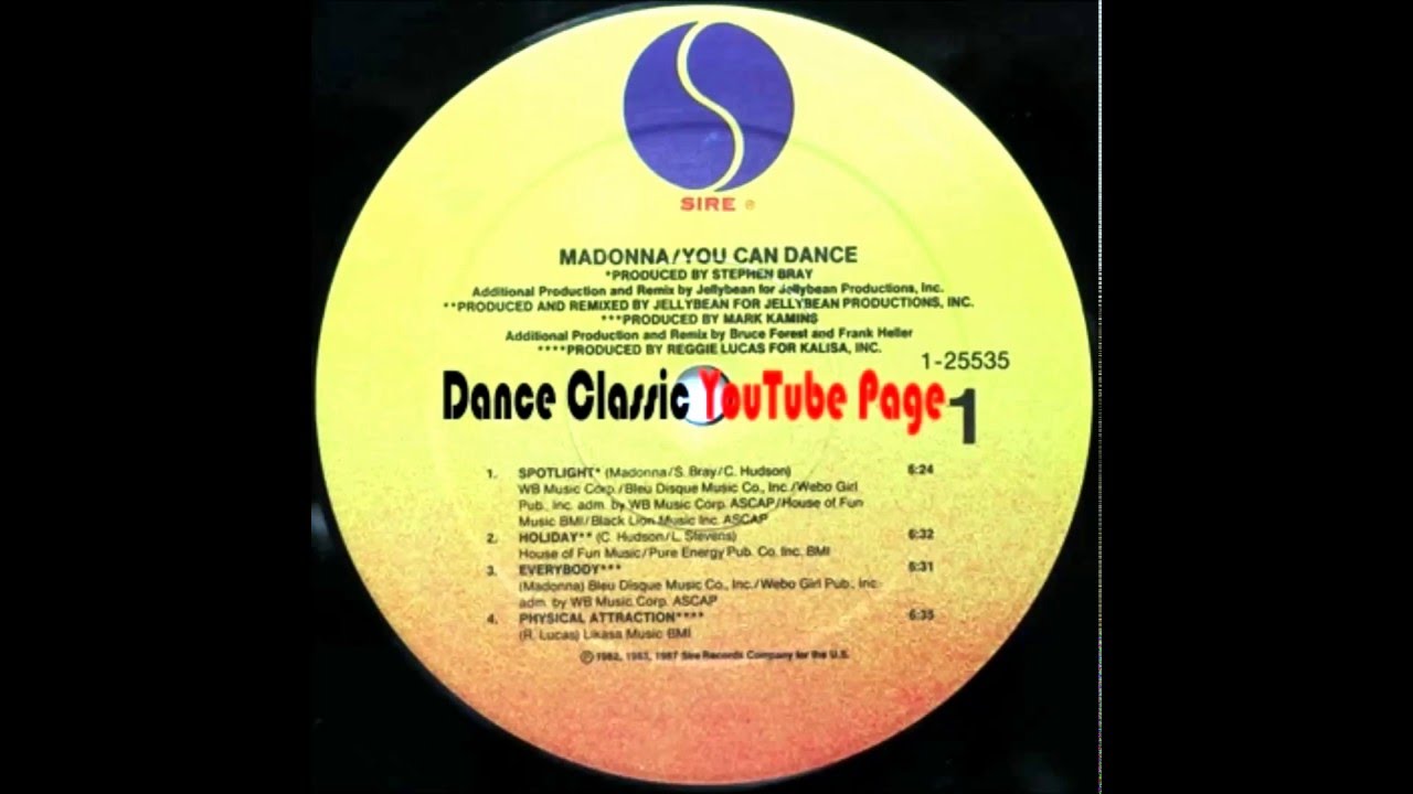Madonna - Everybody (A Mark Kamins 87 Remix)