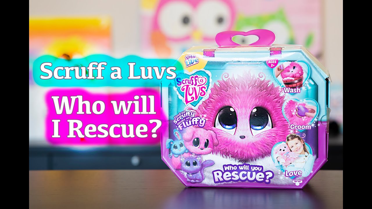 Little Live Pets Scruff a Luvs  - Who will I rescue?