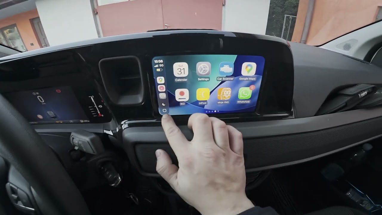 FORD Transit Courier II &mdash; Как включить цветовые фильтры CarPlay