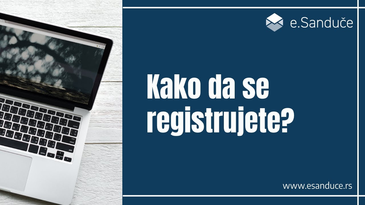 Kako da se registrujete?