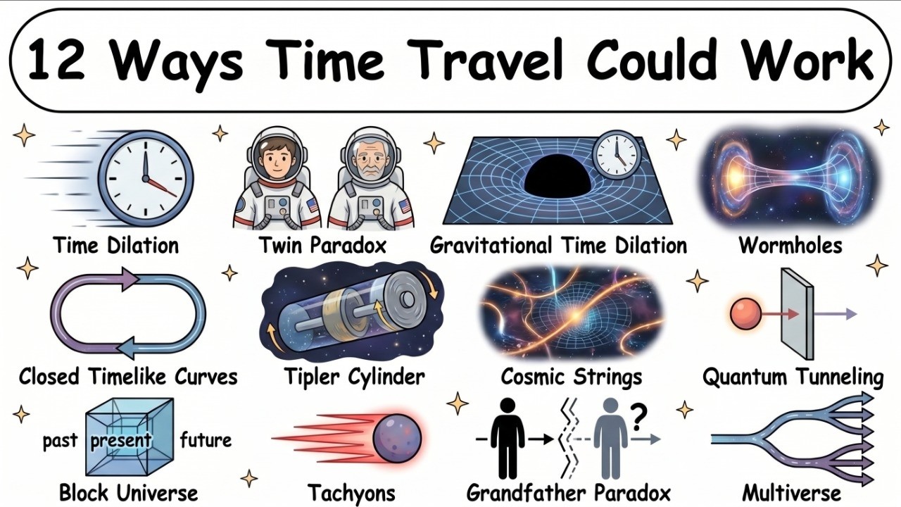 12 Ways Time Travel Could Theoretically Work