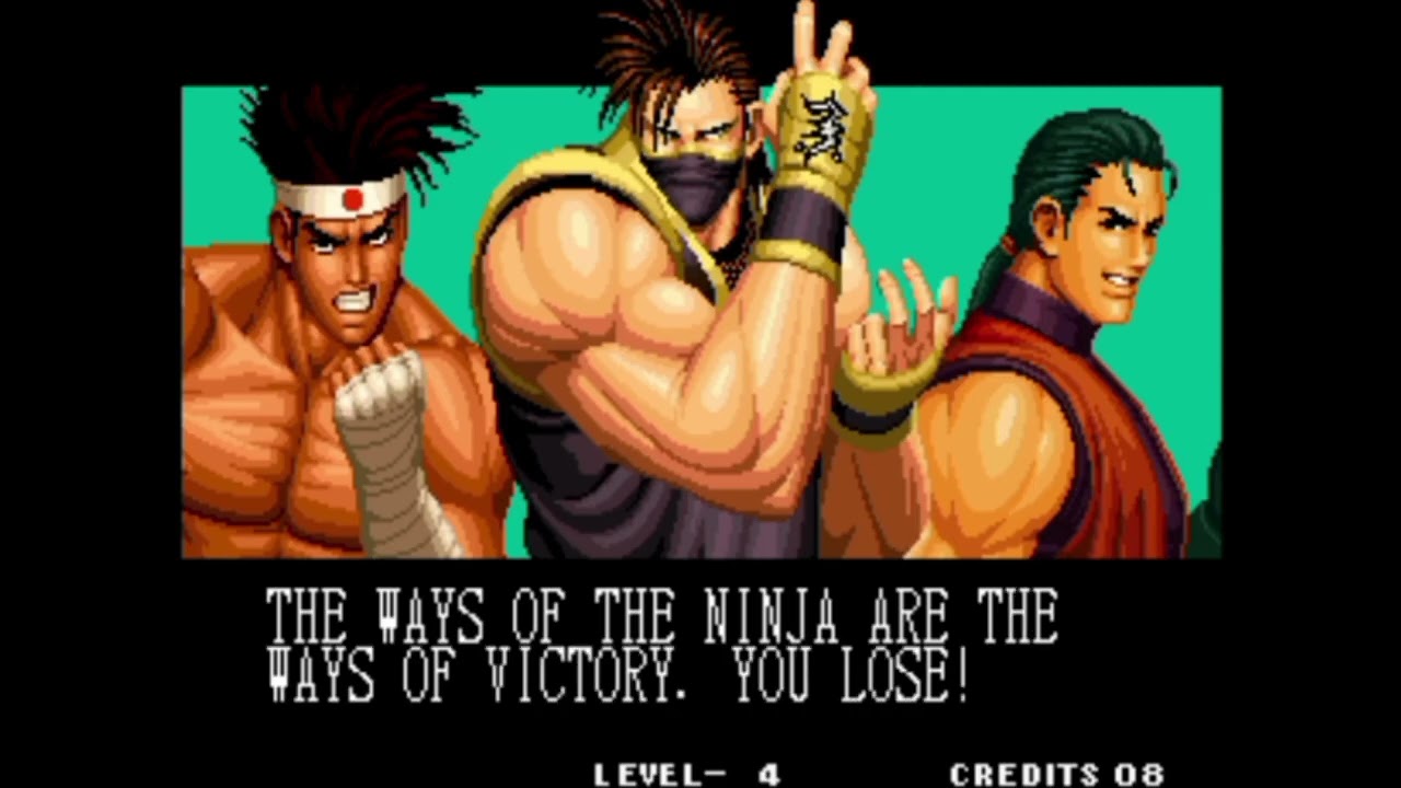 King Of Fighter 95 EIJI JOE ROBERT 