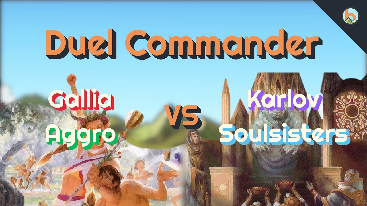 Gallia Aggro vs. Karlov Soulsisters [Duel Commander-EDH] - Magic: The Gathering