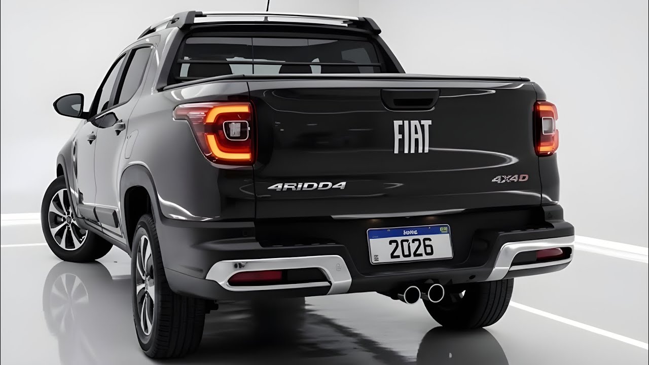 Fiat Strada 4x4 2026 🔥 A picape compacta que pensa ser uma fera