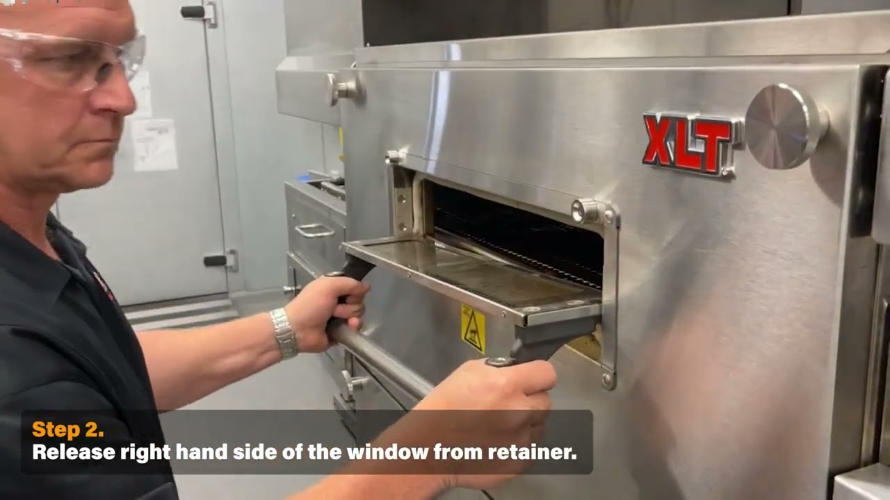 XLT Oven - Weekly Cleaning