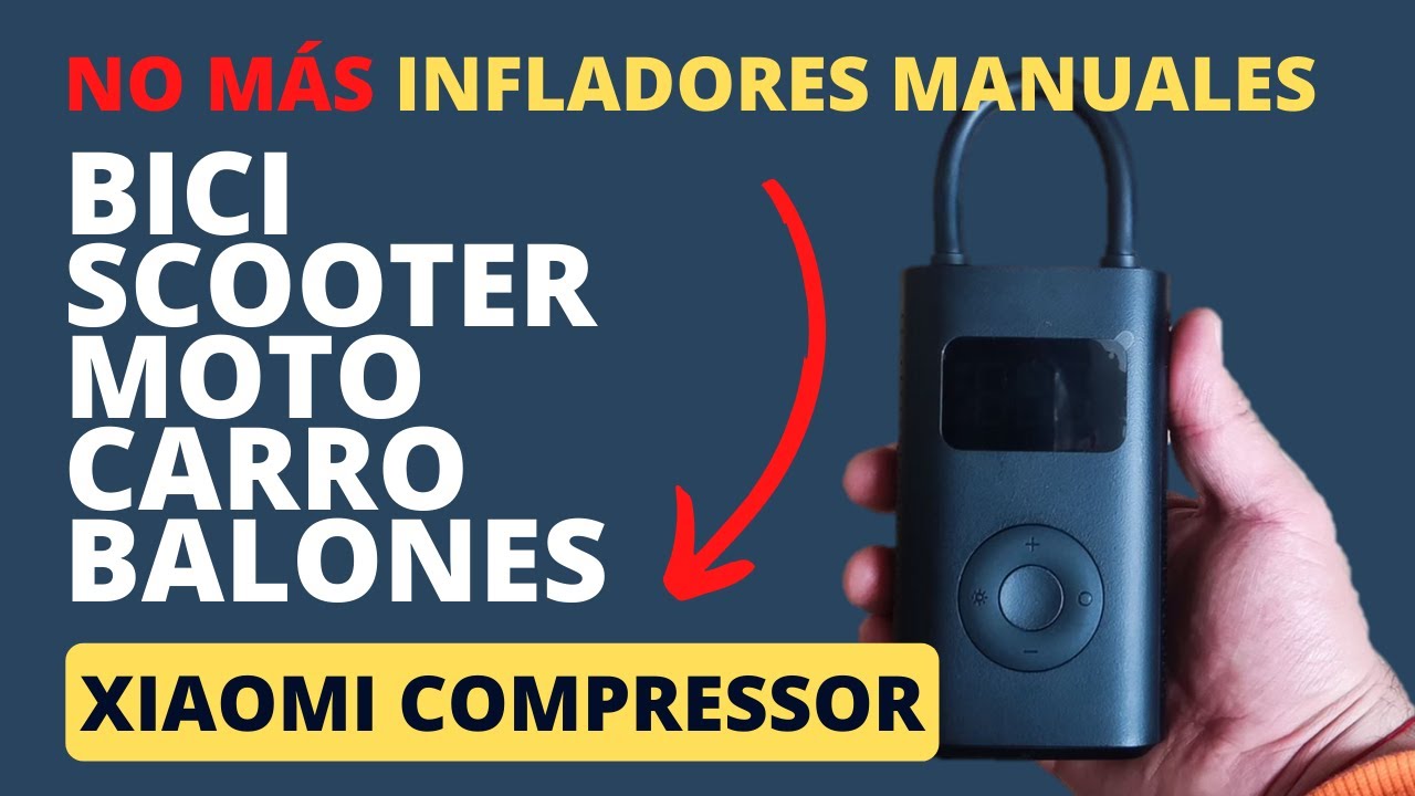 Deja de inflar con bombas manuales - Xiaomi Compressor, no todo son celulares, tablets y relojes
