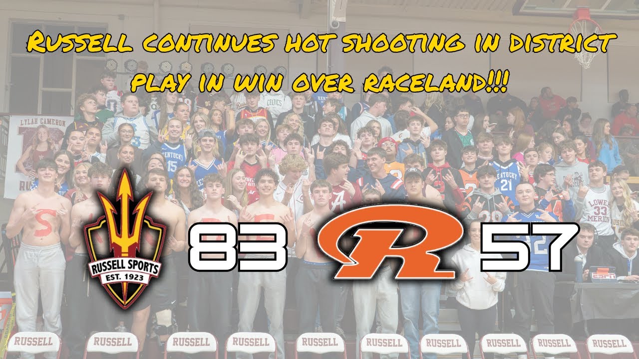 Russell vs Raceland | KHSAA Boys Basketball | Highlights | 1-16-2026
