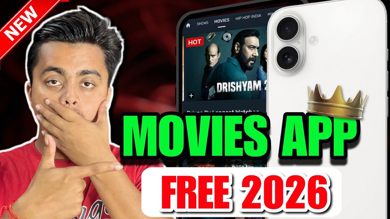 🎬 Best Movie App For Iphone 2026 | Iphone Me Movie Kaise Download Kare | Legal Apps 