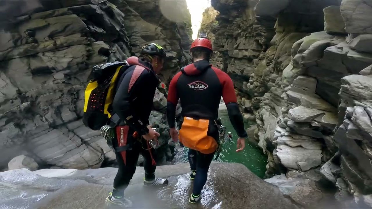 Canyoning - Lodrino Intermedio - Ticino - 2022
