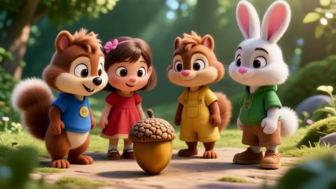 The Chipmunks and the Great Acorn Adventure I #chipmunksversion  Story I #kidsentertainment #disney