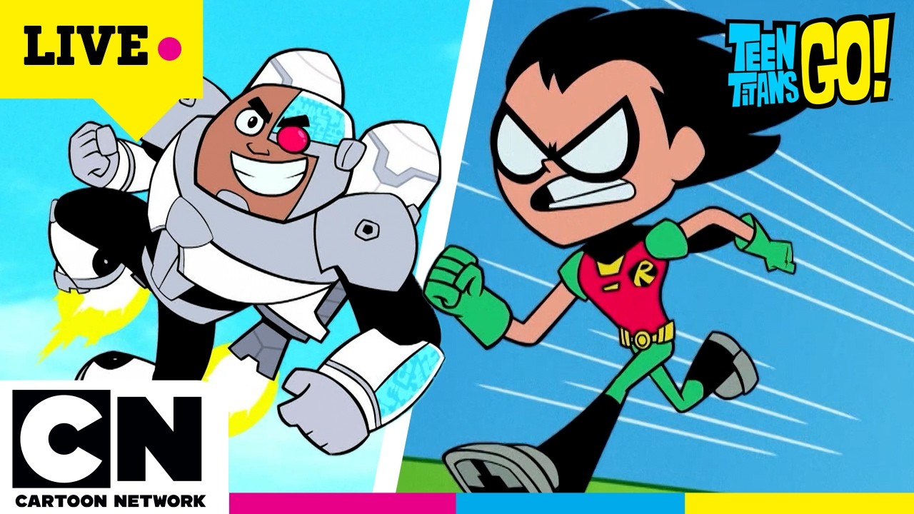 Teen Titans Go! Seasons 1 to 6 👀 FIRST & LAST Episodes Marathon | Cartoon Network Livestream