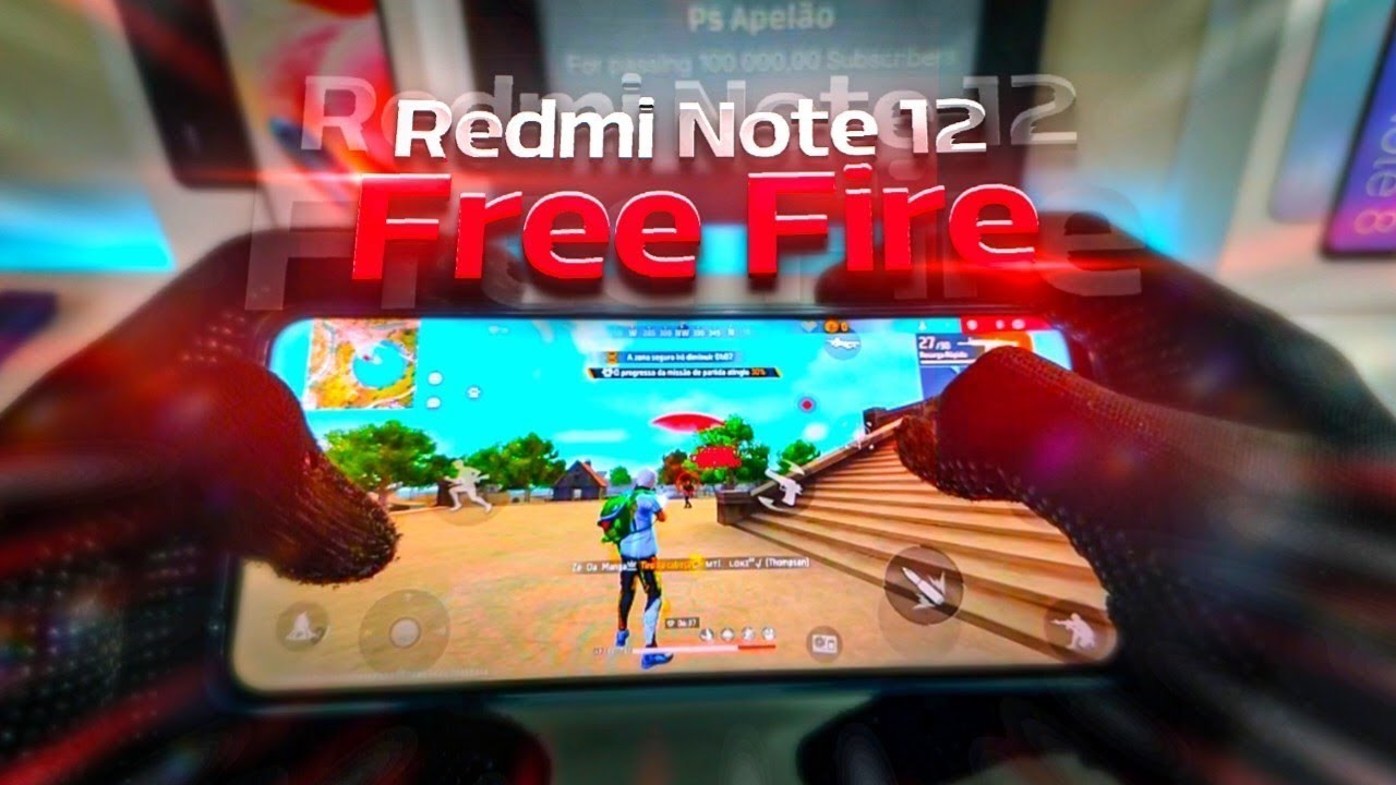 REDMI NOTE 12 4G 🔴 5 MESES DE USO ✅ VALE A PENA PARA JOGAR FREE FIRE EM 2023 ? 📱