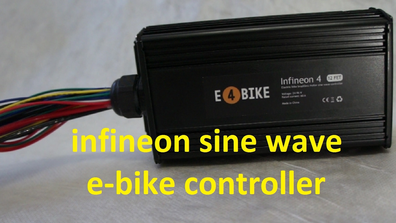 Синусный контроллер электровелосипеда Infineon 4-го поколения