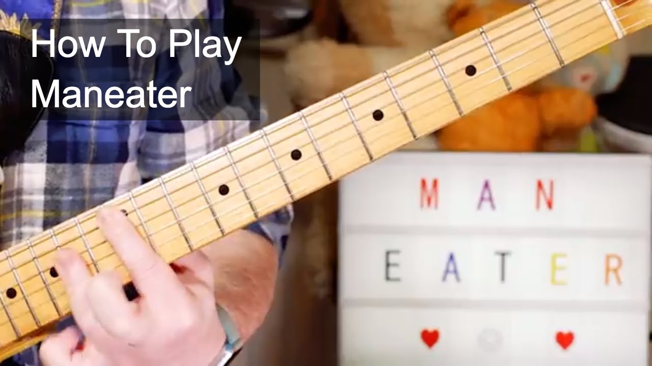 Урок игры на гитаре «Maneater» от Hall & Oates