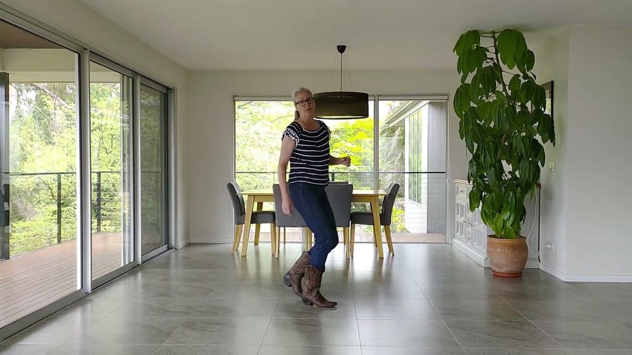 Play it by Beer Line Dancing Tutorial and Demo Video
