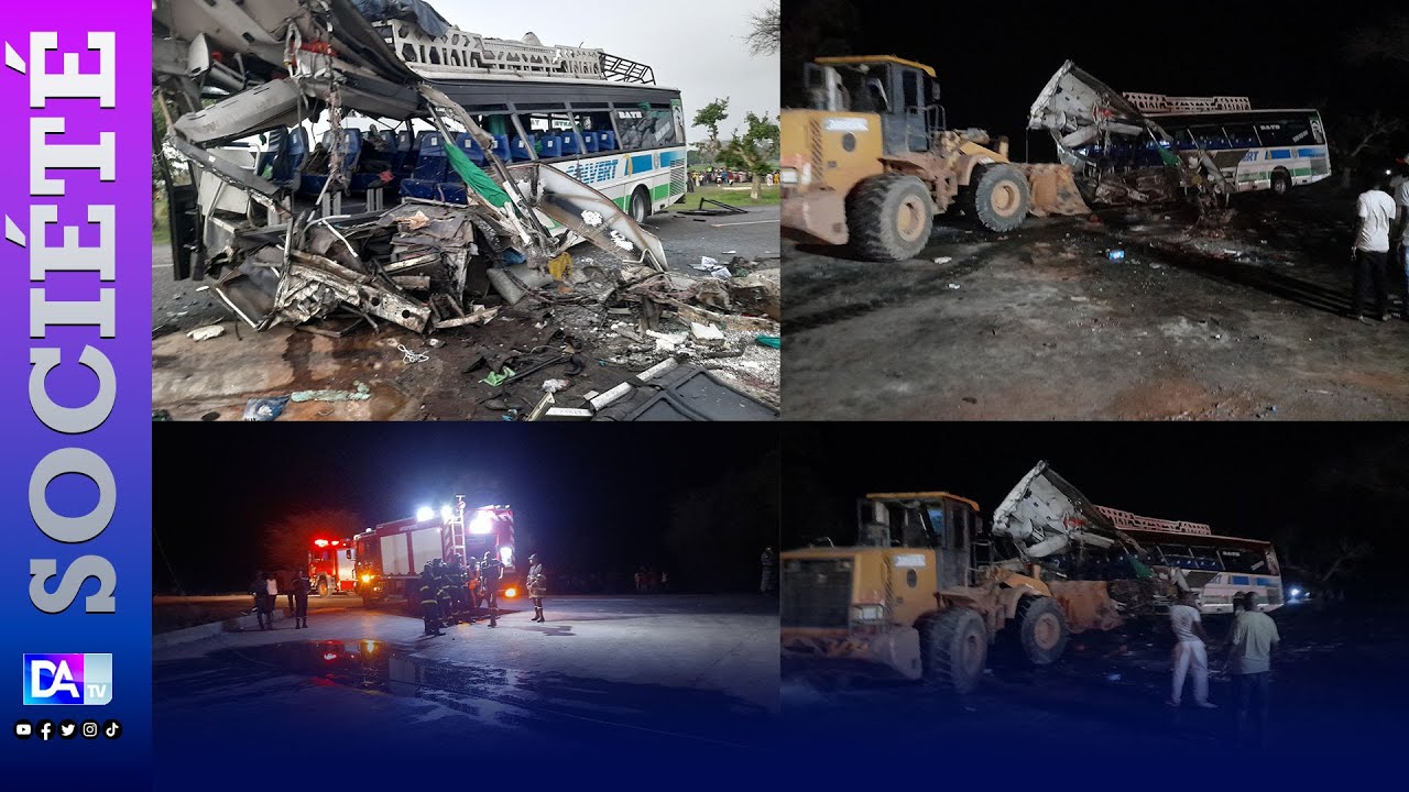 Accident à Gandiaye: 28 victimes dénombrées dont 2 morts et 5 blessés graves( Bilan provisoire).