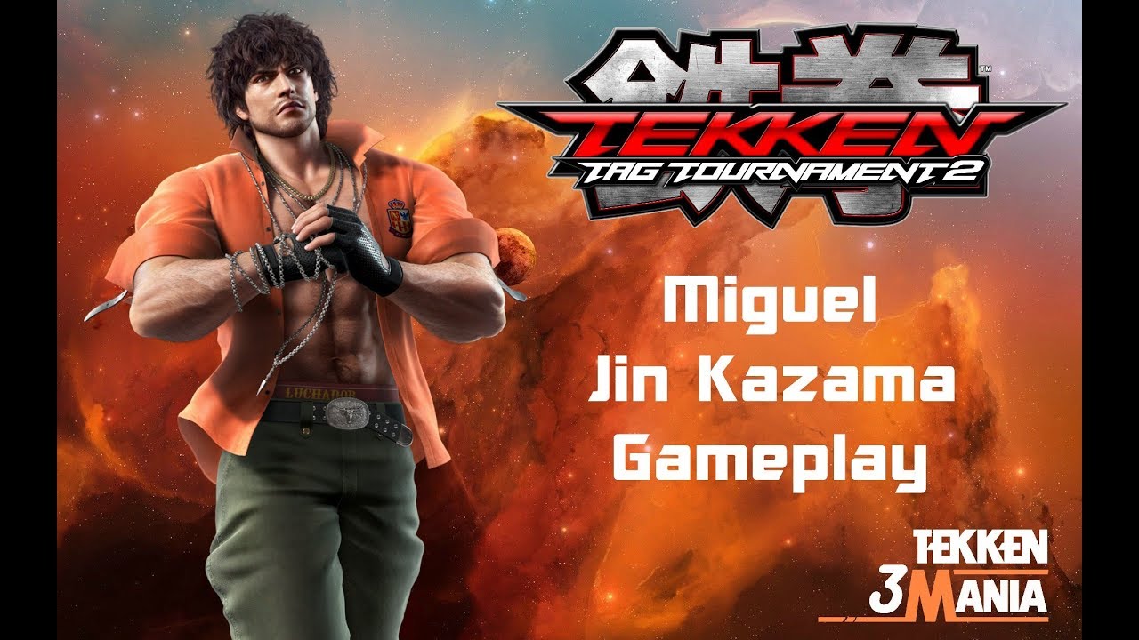 Tekken Tag Tournament 2:Miguel/Jin Kazama Gameplay