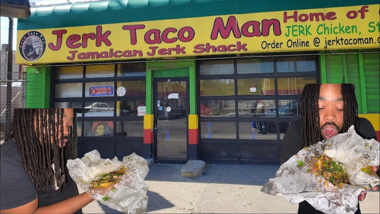 The most spiciest taco I’ve ever had jerk tacos 