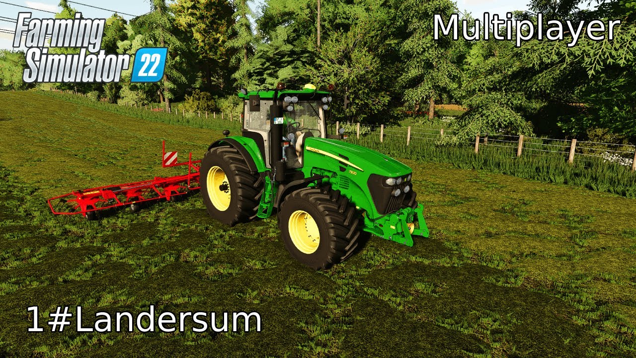 WELCOME TO LANDERSUM! - Multiplayer Farming Simulator 22 FS22  Landersum Ep 1