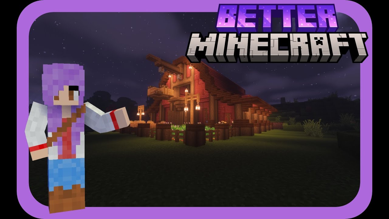 Better Minecraft Ep 3 | My First Barn | Modded Minecraft 1.20.1