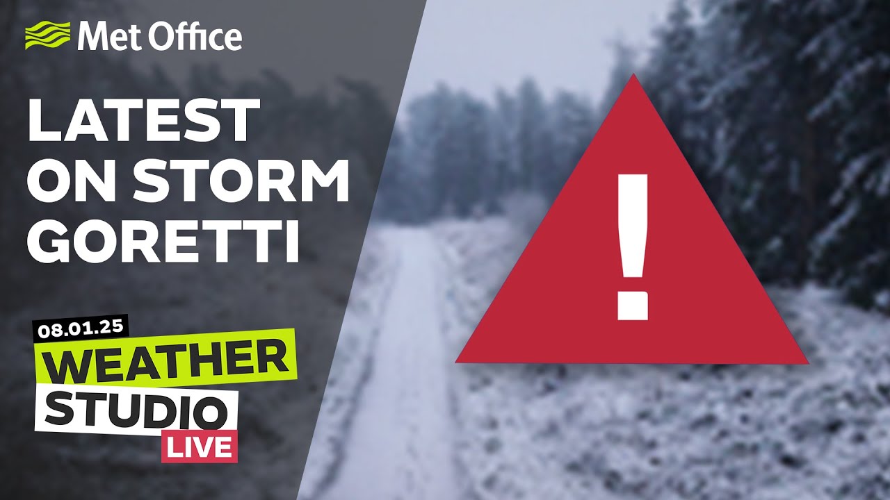 08/01/2026 - Storm Goretti is here - Met Office Forecast
