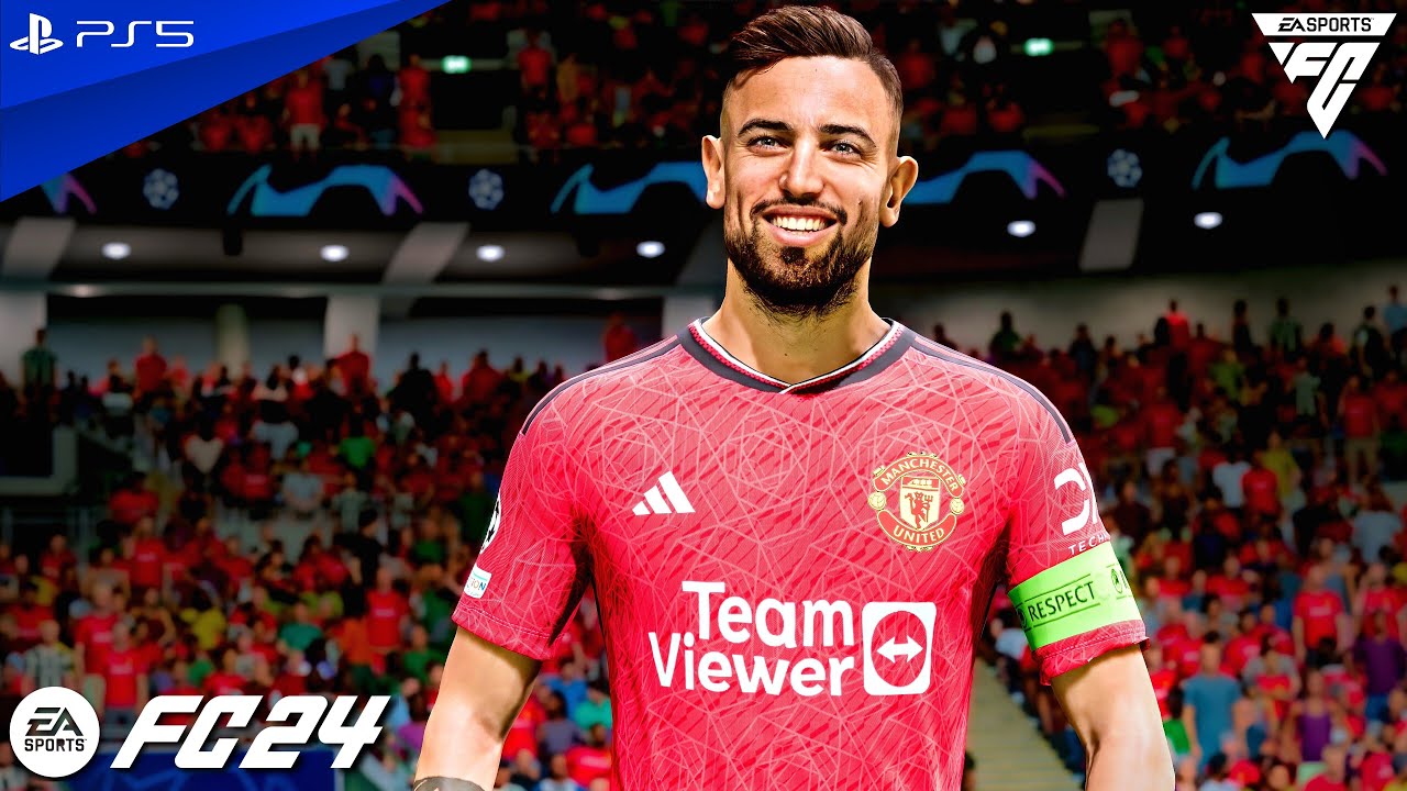 FC 24 - Man United vs. Man City - Champions League 2024 Final Match at Wembley | PS5™ [4K60]