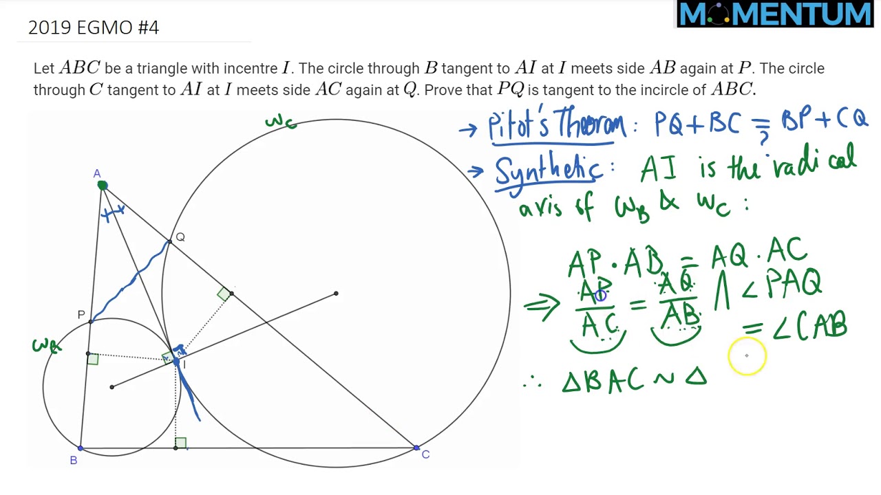2019 European Girls Math Olympiad (EGMO) Problem #4