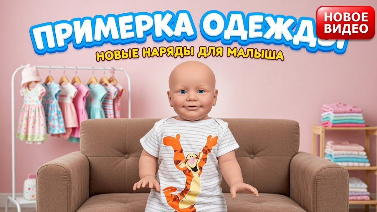ВЛОГ С РЕБОРНОМ новинки для реборна Примерка одежды с реборном #reborn #топ #play #рекомендации