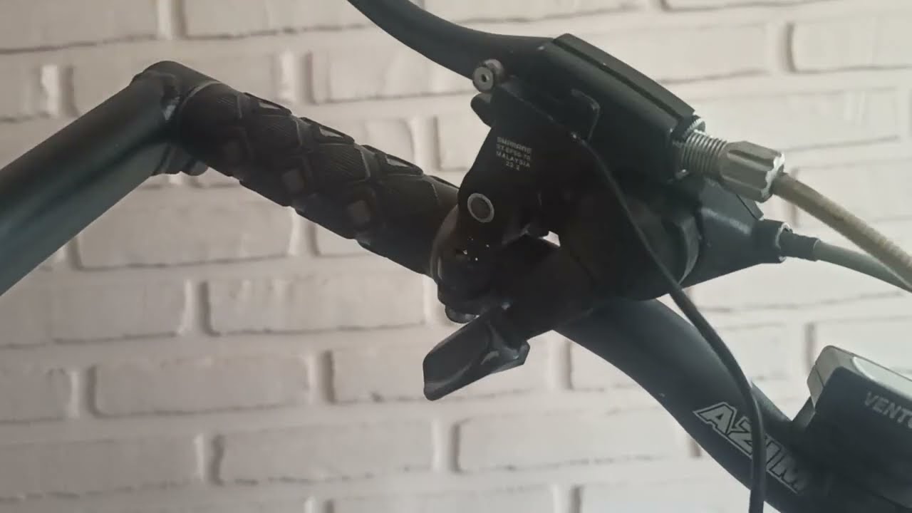 electric bike installation of brake электровелосипед установка датчиков тормоза и курка газа