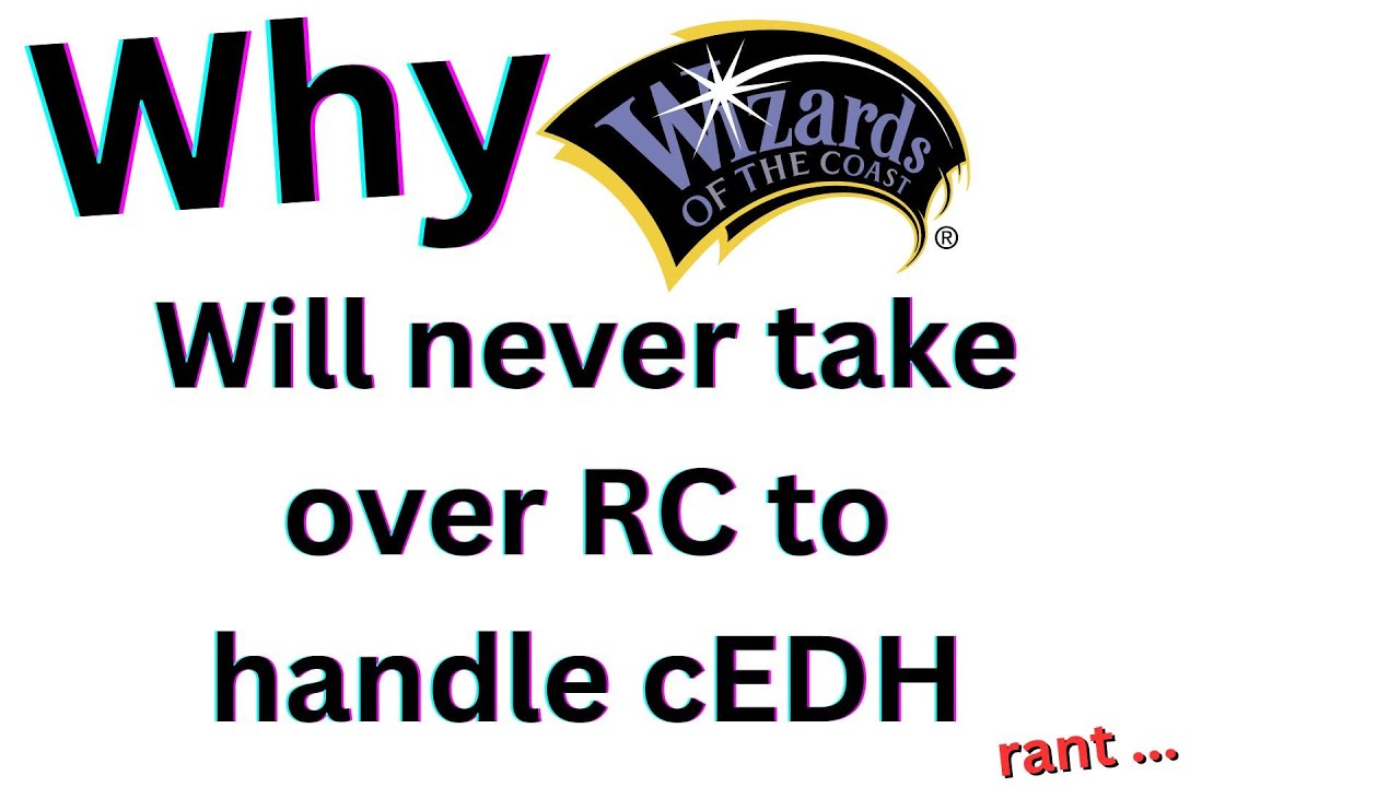 Why wizard will not handle cEDH tournaments