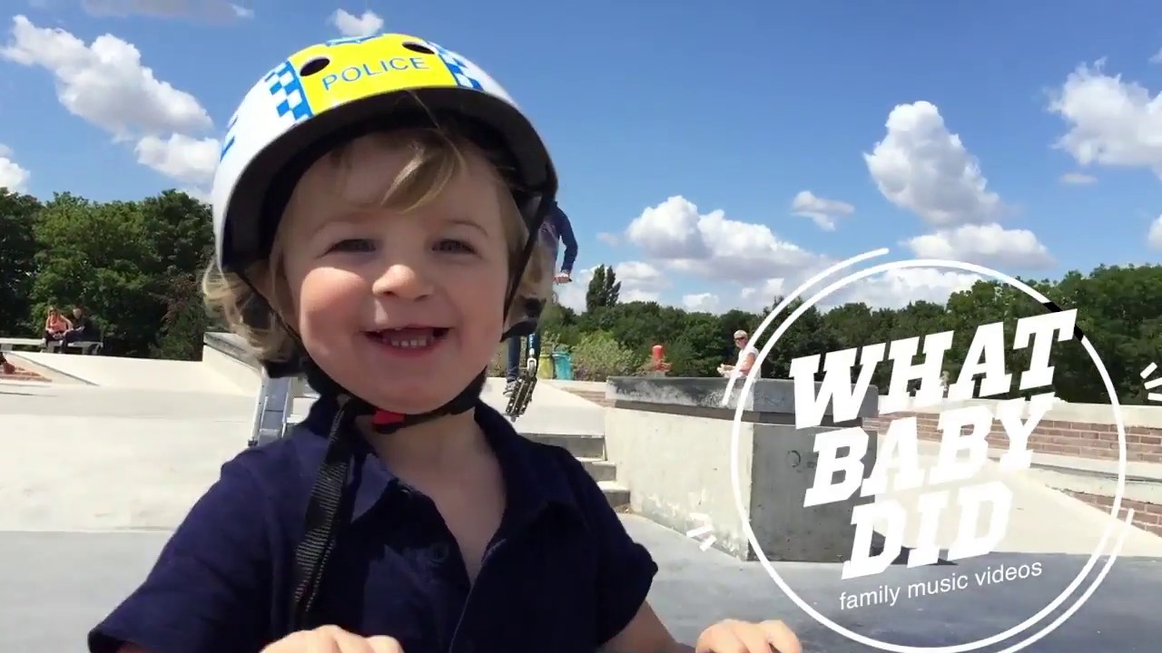 Baby goes scooting
