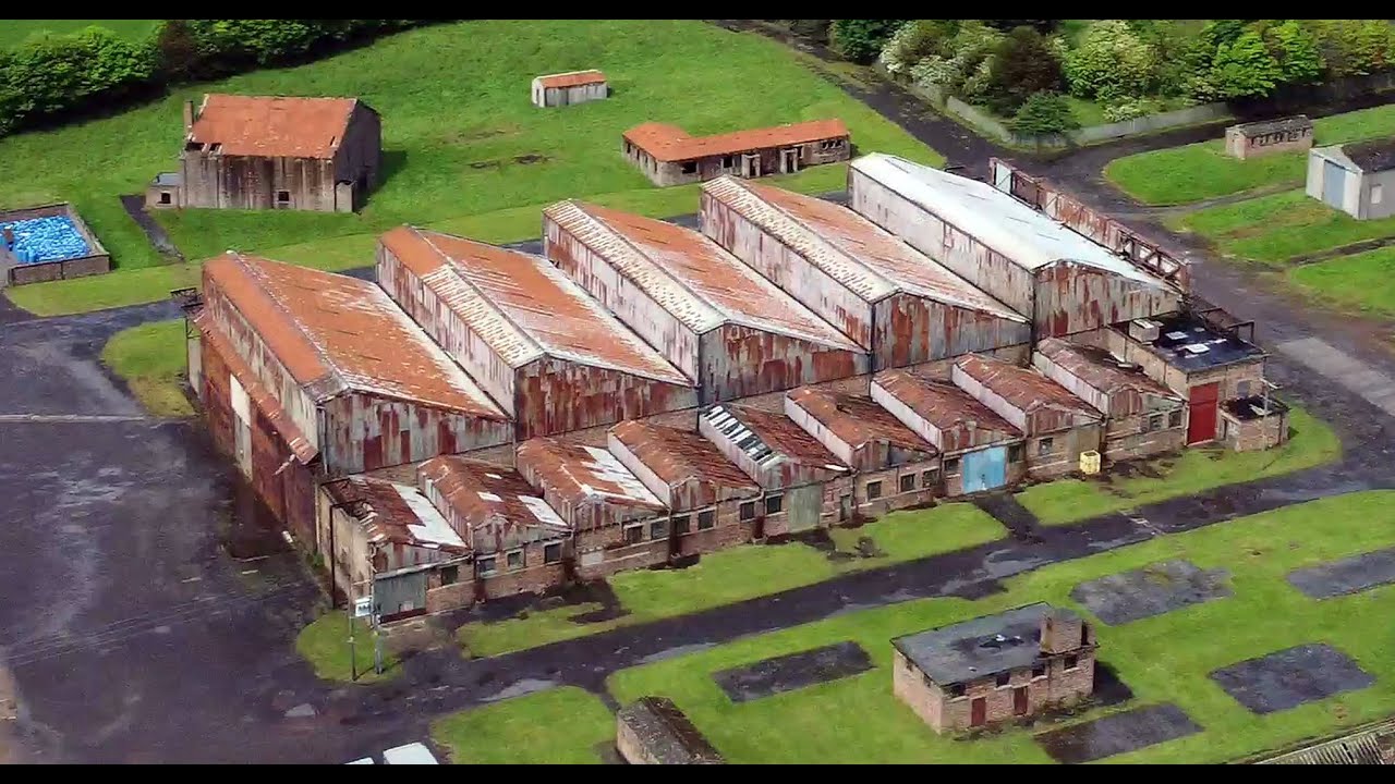 RNAS Crail HMS Jackdaw Revisited Drone Footage