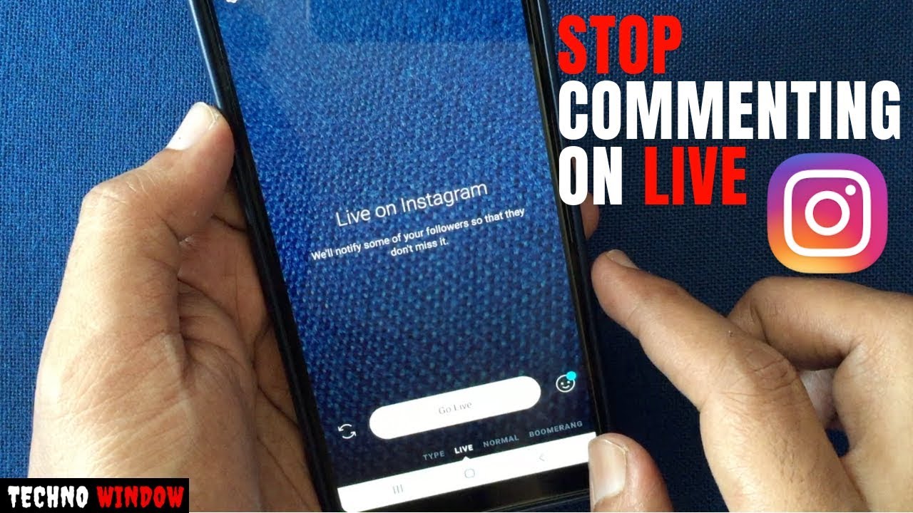How to Disable Comments on Instagram live