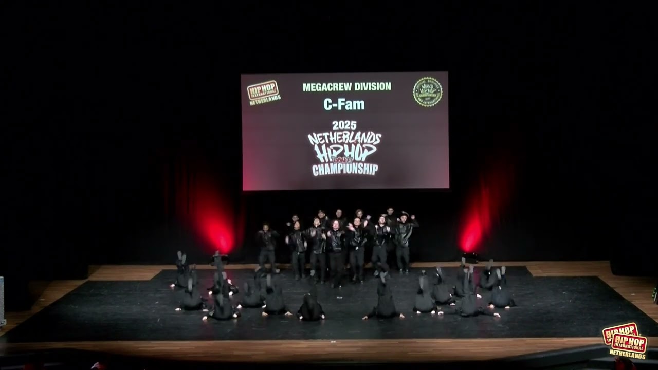 C-Fam | Silver Medalist - MegaCrew Division | Netherlands Hip Hop Dance Championship 2025