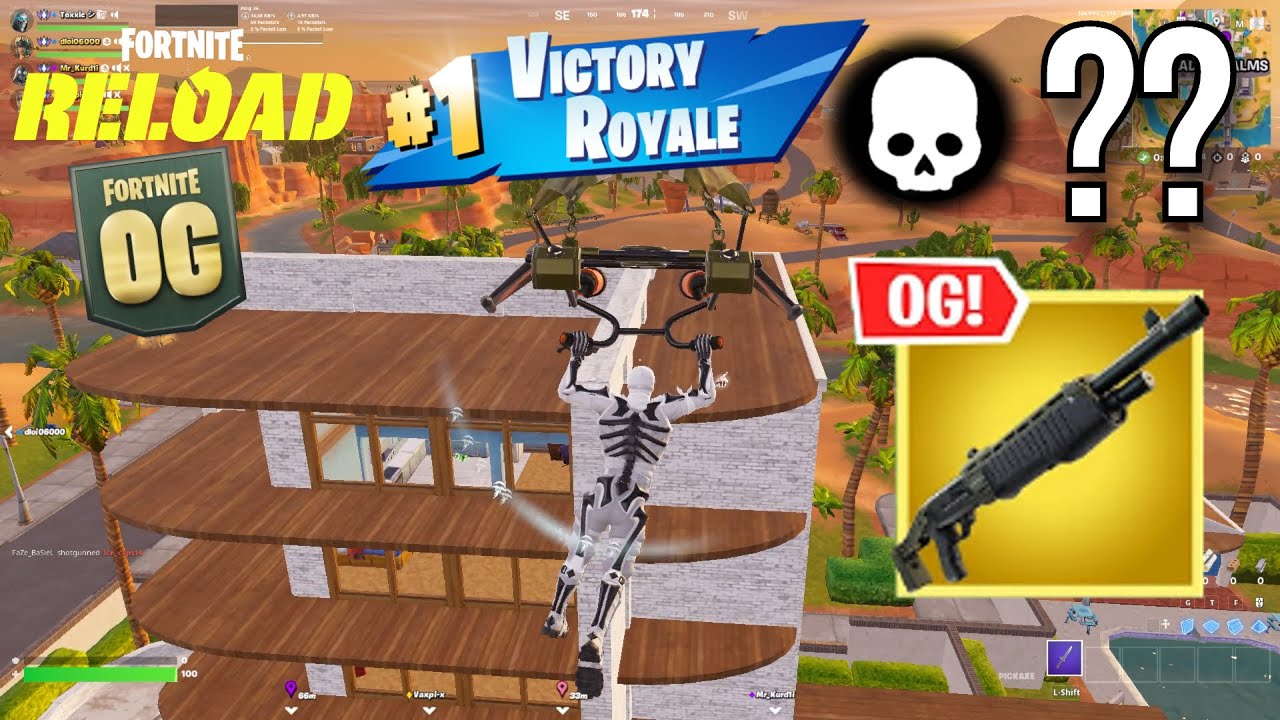 OG Fortnite Reload *Unreal* RANKED | High Kill Gameplay🏆 | Keyboard & Mouse