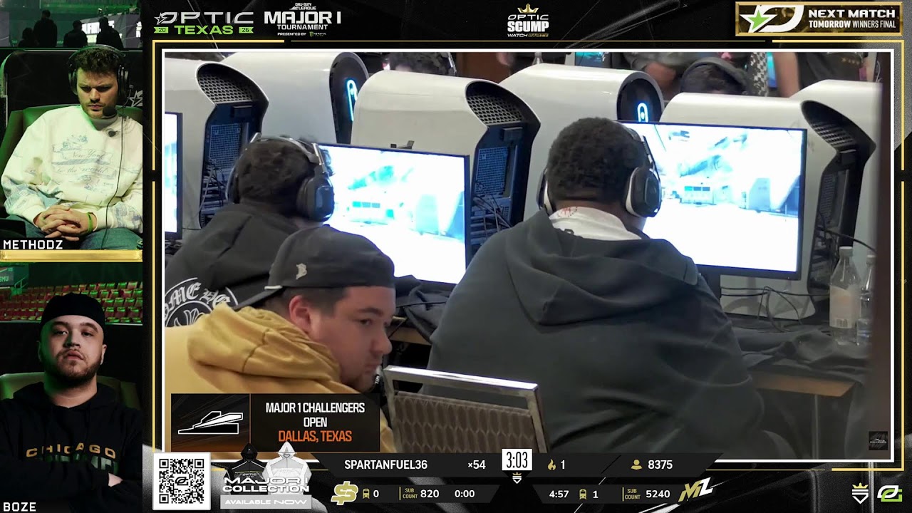 🔴LIVE - CDL WATCH PARTY OpTic TEXAS vs G2 MINNESOTA | CDL MAJOR 1 DAY 3