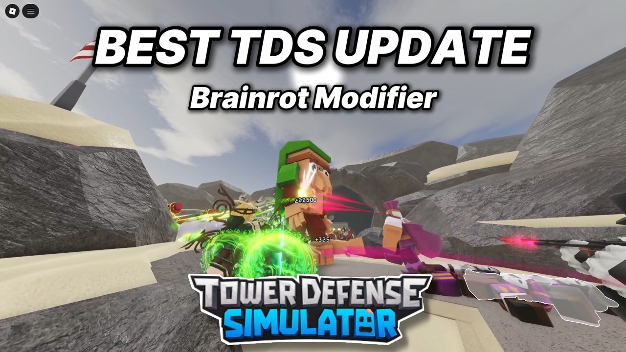 THE NEW BEST TDS UPDATE?!? | Solo Molten Mode with BRAINROT Modifier || Tower Defense Simulator
