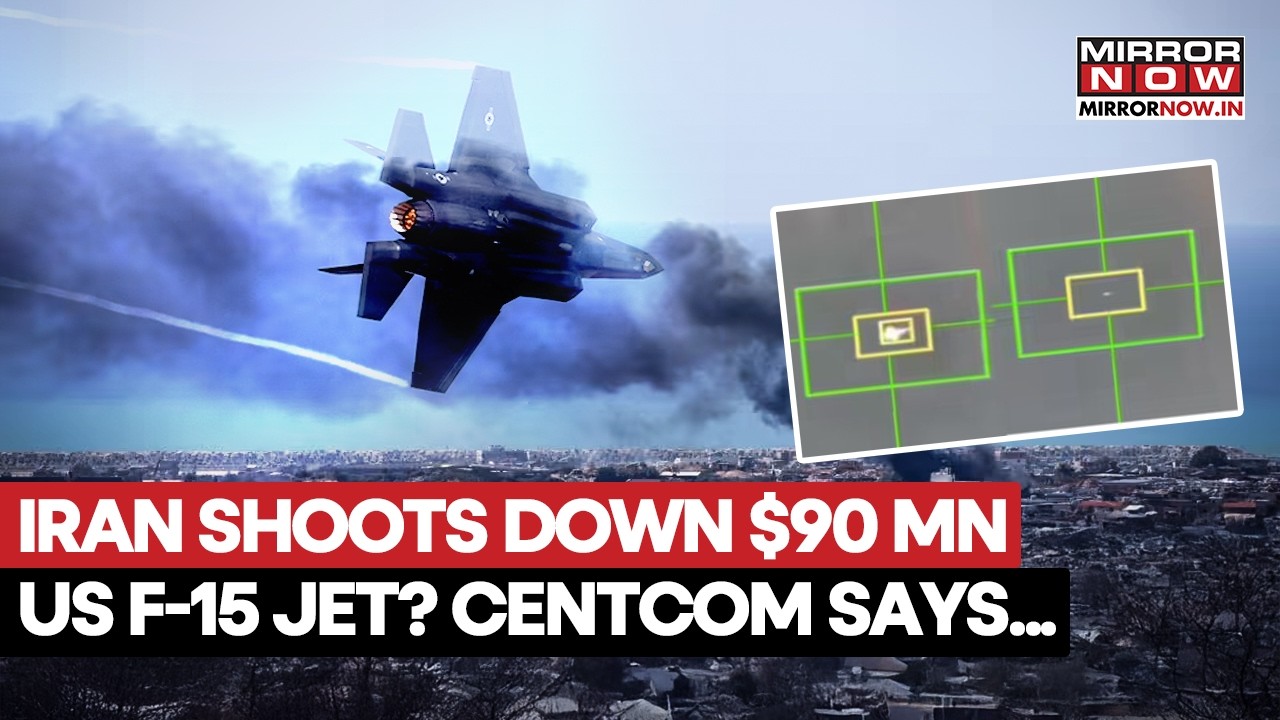 TRUMP IN SHOCK! Iran Claims To Shoot Down US F-15 Jet Over Strait Of Hormuz, CENTCOM Says...