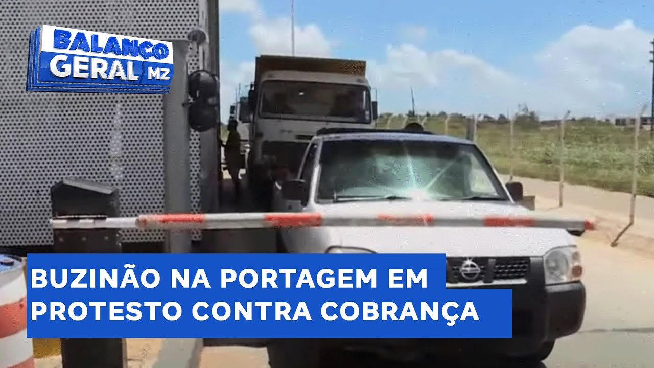 #BalançoGeral: Buzinão na portagem da Costa do Sol em protesto contra cobrança