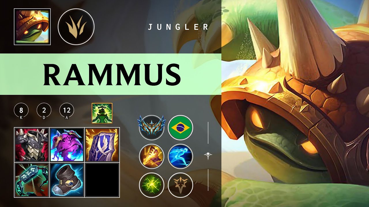 Rammus Jungle vs Ekko - BR Challenger Patch 26.01