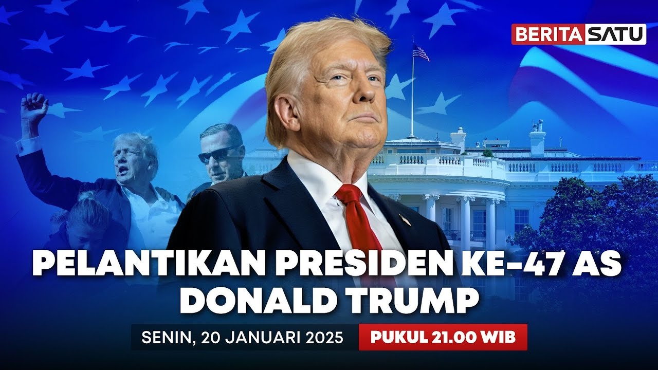 🔴 Breaking News | Pelantikan Donald Trump Sebagai Presiden Amerika Serikat - Beritasatu