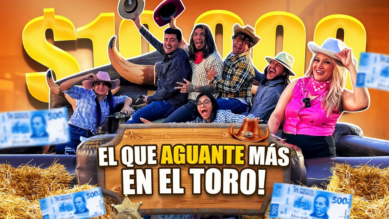 MONTAMOS UN TORO PARA GANAR $10,000 PESOS🤑