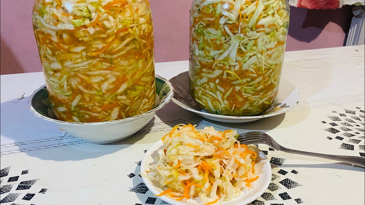 Квашеная капуста рецепт 