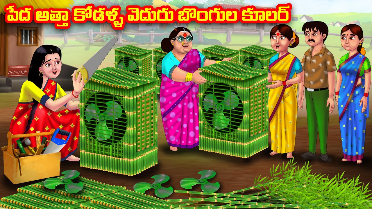 పేద అత్తా కోడళ్ళ వెదురు బొంగుల కూలర్ | Atha vs Kodalu |Telugu stories |Telugu Kathalu |moral stories
