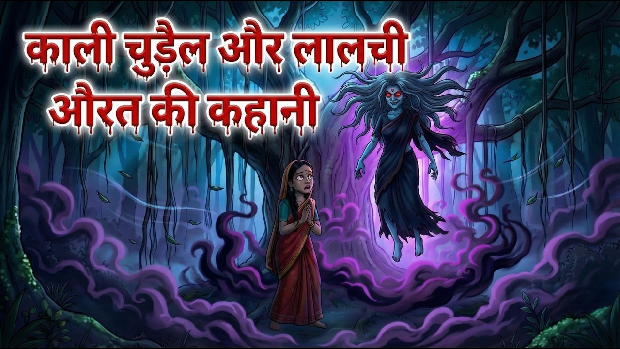 काली चुड़ैल और लालची औरत