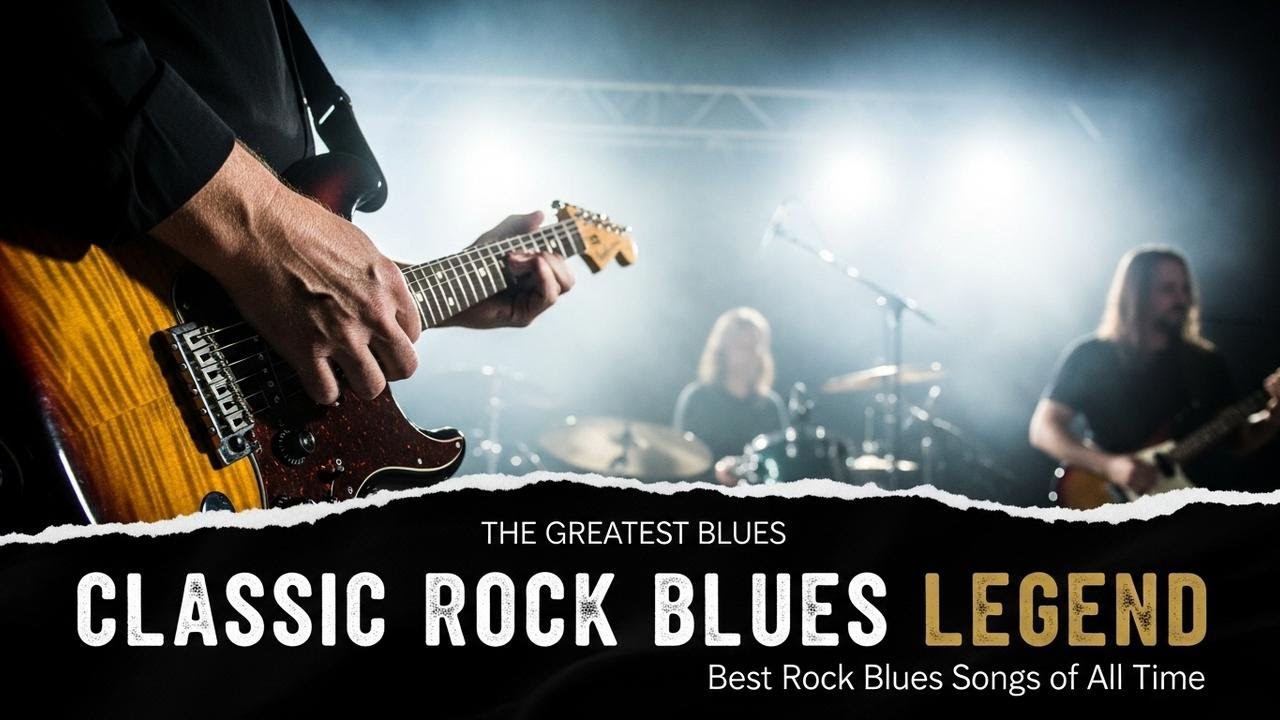 ZZ Top, Muddy Waters, Eric Clapton, Jimi Hendrix, BB King – Vintage Blues Rock Masters