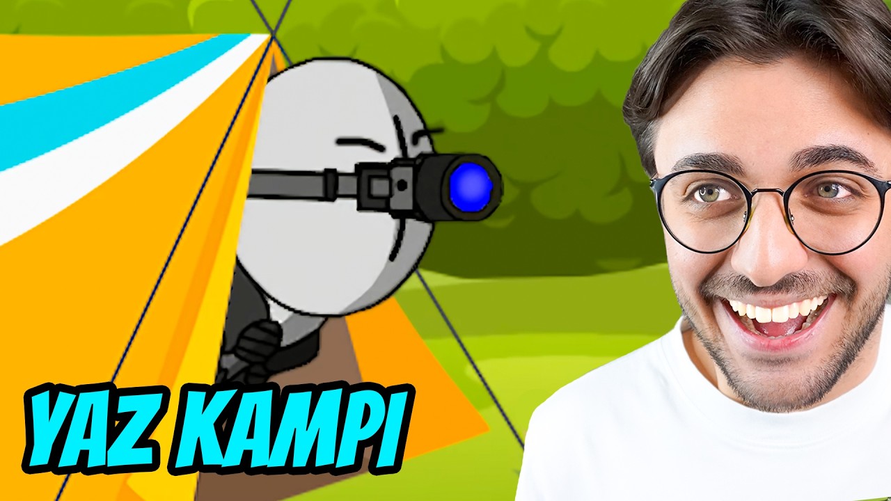 EN EĞLENCELİ YAZ KAMPI ANİMASYONU (DS Tepki) BÜTÜN BÖLÜMLER