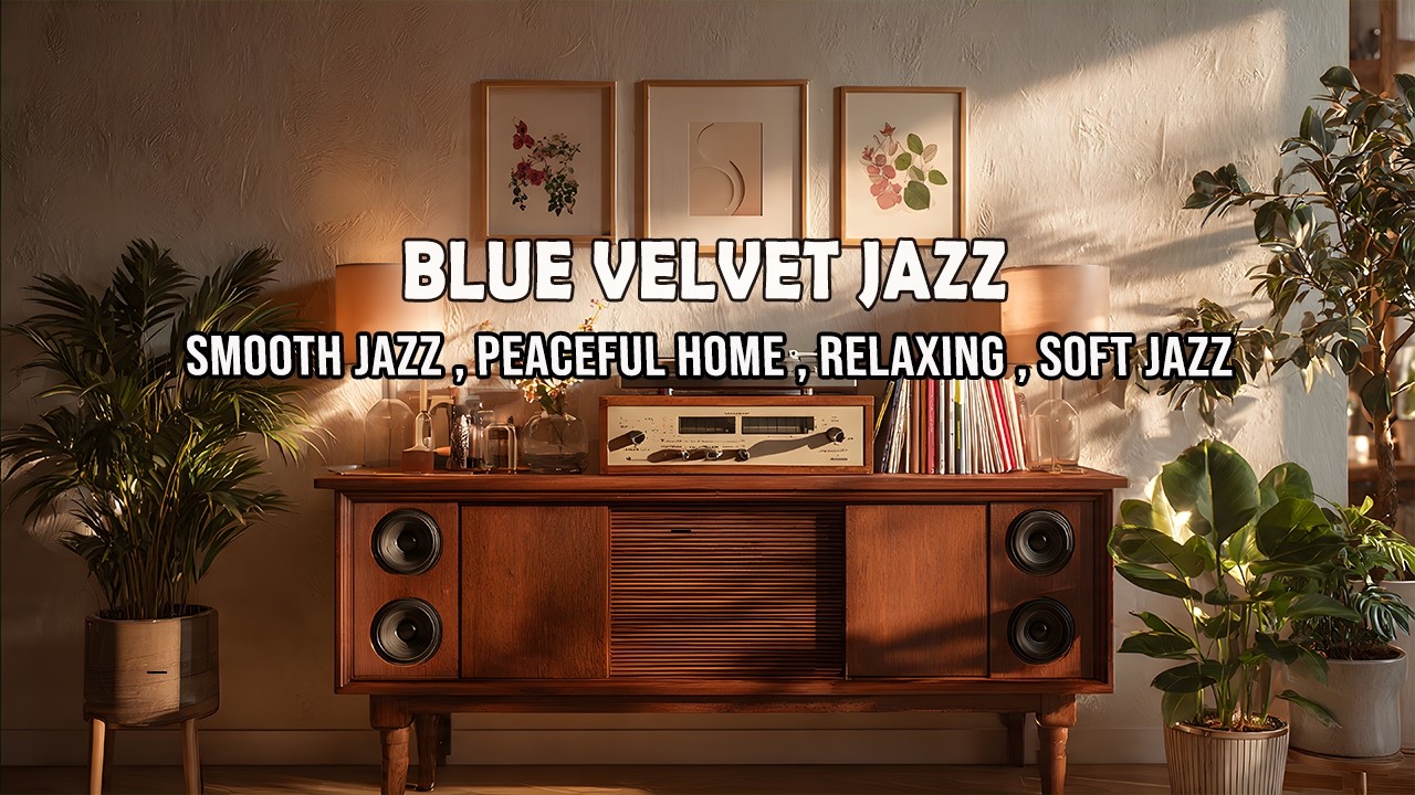 💙🎷 Blue Velvet Jazz — Deep Calm Jazz for Healing & Inner Balance 🌿