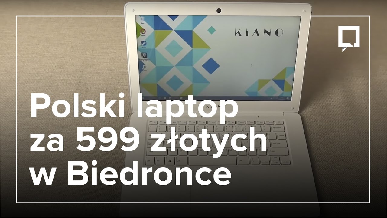 Kiano SlimNote 14.1 w BIEDRONCE. Co potrafi laptop za 599 zł?
