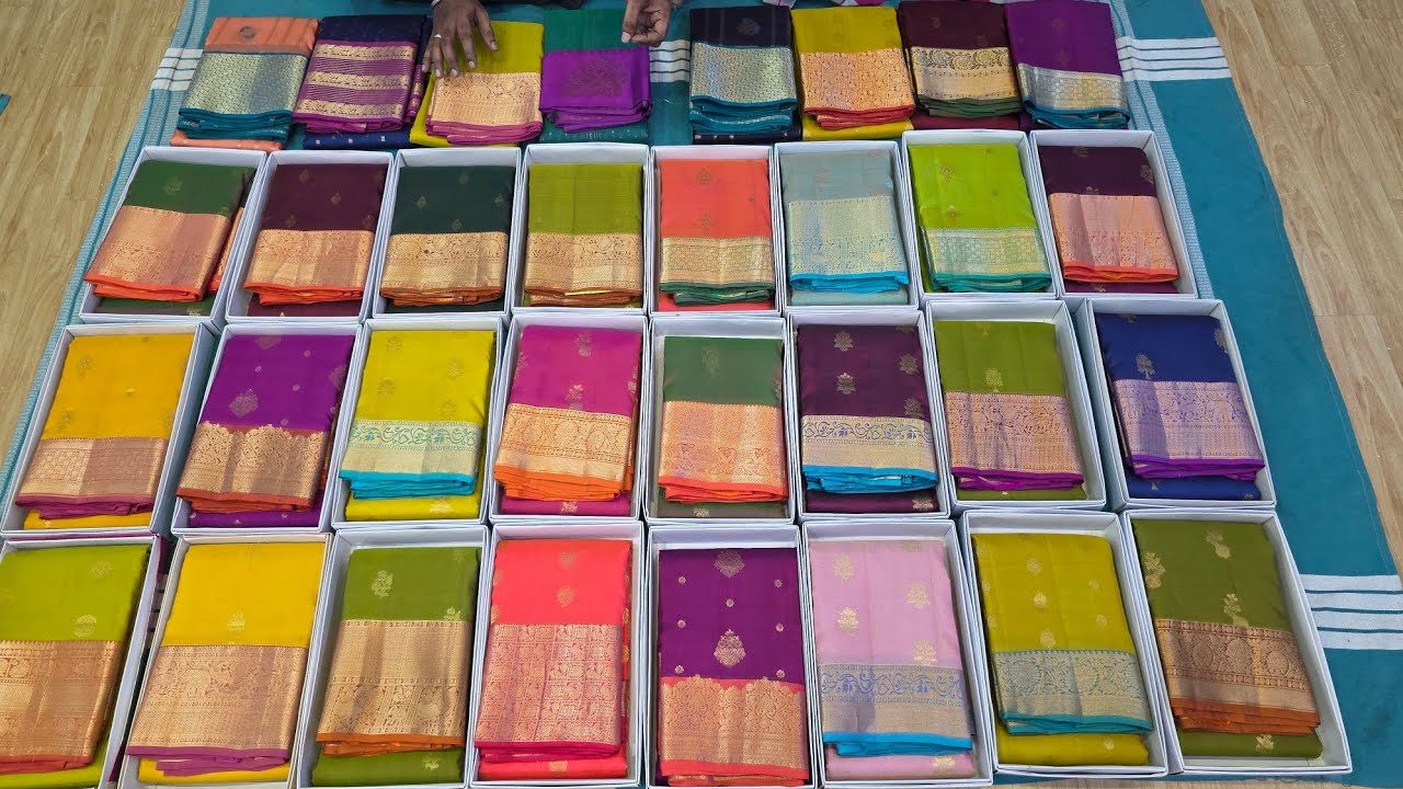 Kanchipuram Pure Silk Sarees New Year Wedding Special Wholesale Price | Pure Handloom Silk Online 